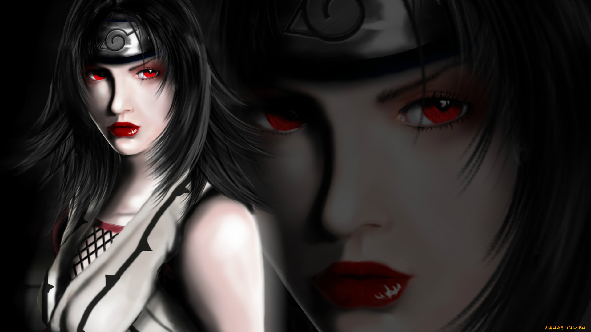 demon, girl, , , , , , naruto